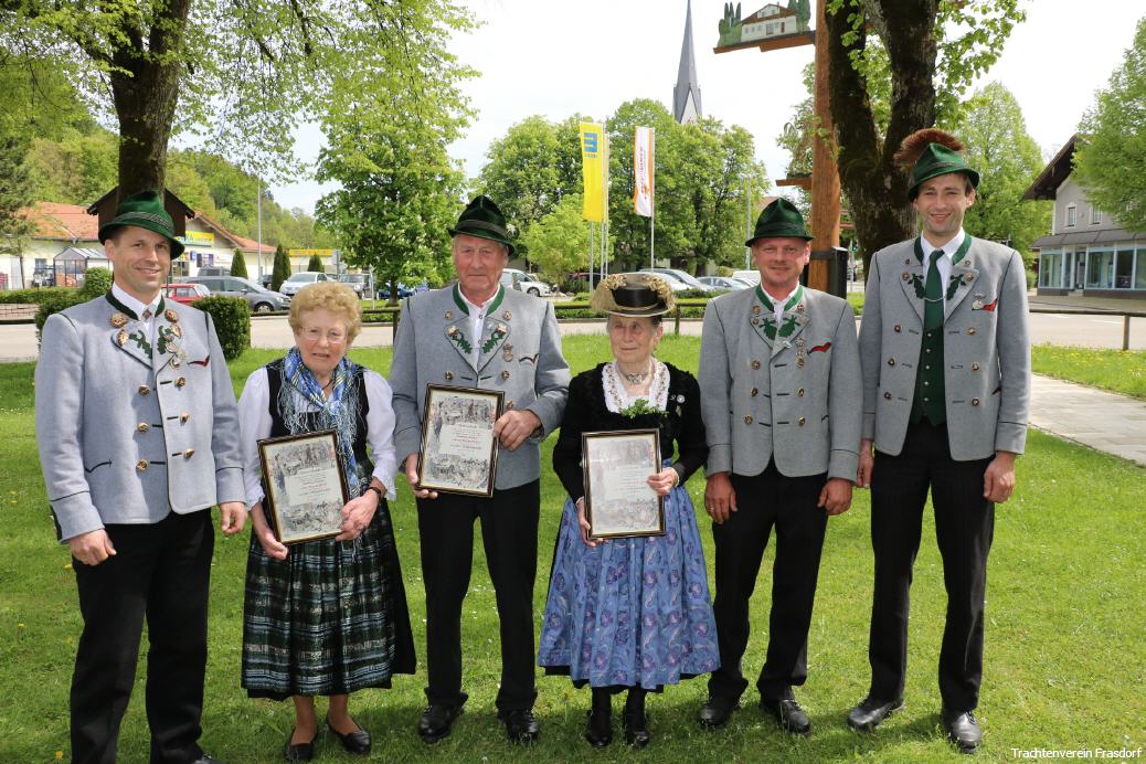 Ehrung Für 60. Jahre Mitgliedschaft